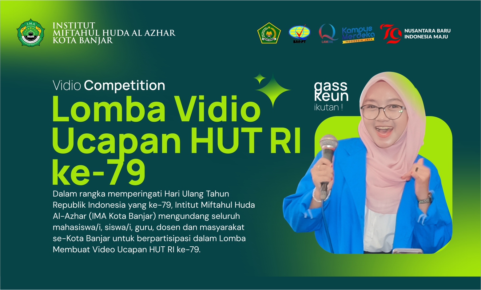 LOMBA VIDIO UCAPAN HUT RI KE-79
