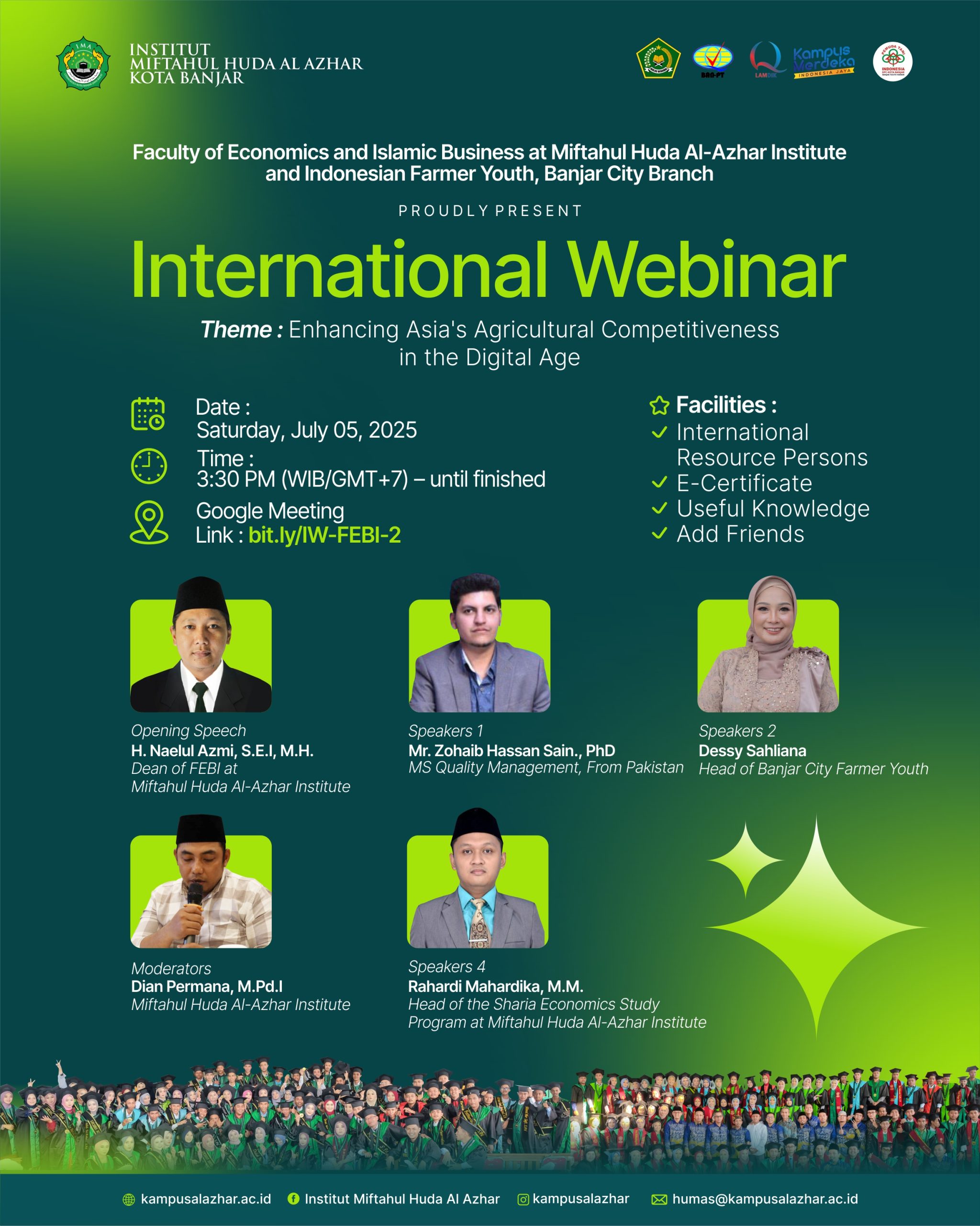 IMA Kota Banjar Gelar Webinar Internasional: Tingkatkan Daya Saing Pertanian Asia di Era Digital