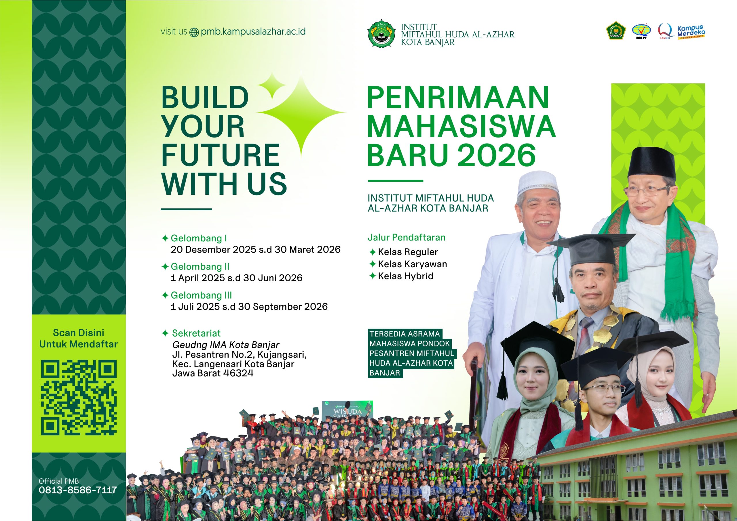 Hadirkan Sistem Kuliah Fleksibel dan Adaptif, IMA Kota Banjar Buka Penerimaan Mahasiswa Baru Tahun Akademik 2026/2027